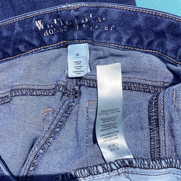 White House Black Market Slim Crop Jeans - Picture 14 of 14